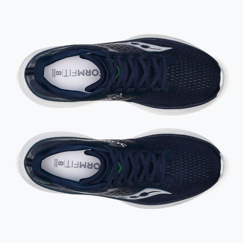 Men's running shoes Saucony Ride 17 navy/ gum 6