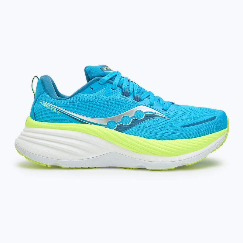 Men's running shoes Saucony Hurricane 22 viziblue/citron 2