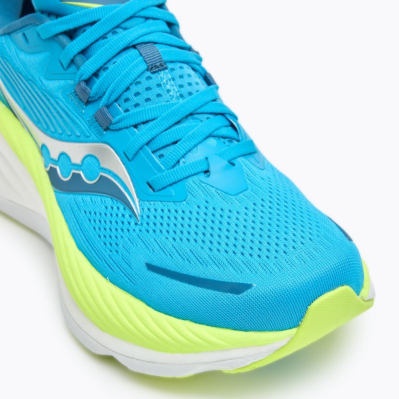 Men's running shoes Saucony Hurricane 22 viziblue/citron 7