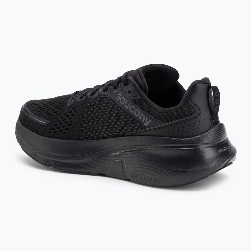Men's running shoes Saucony Guide 17 black/black 3