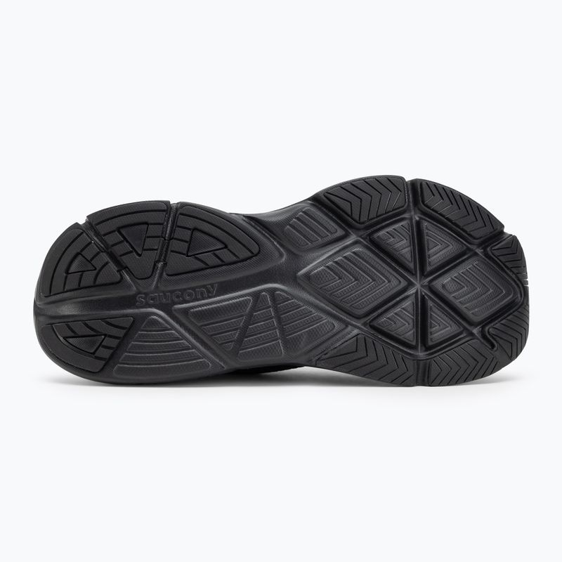 Men's running shoes Saucony Guide 17 black/black 4