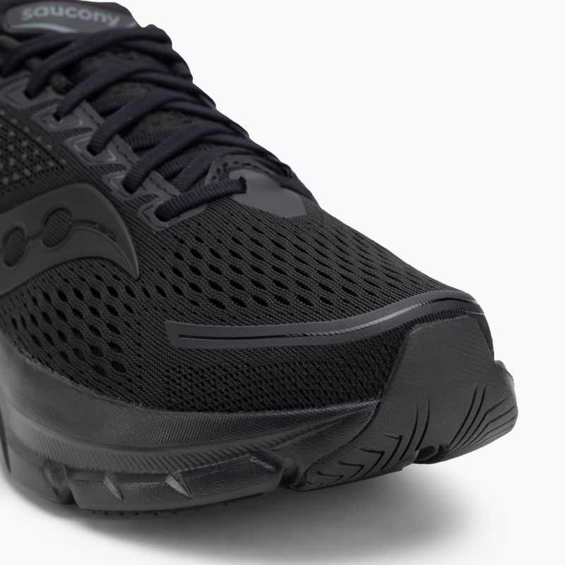 Men's running shoes Saucony Guide 17 black/black 7