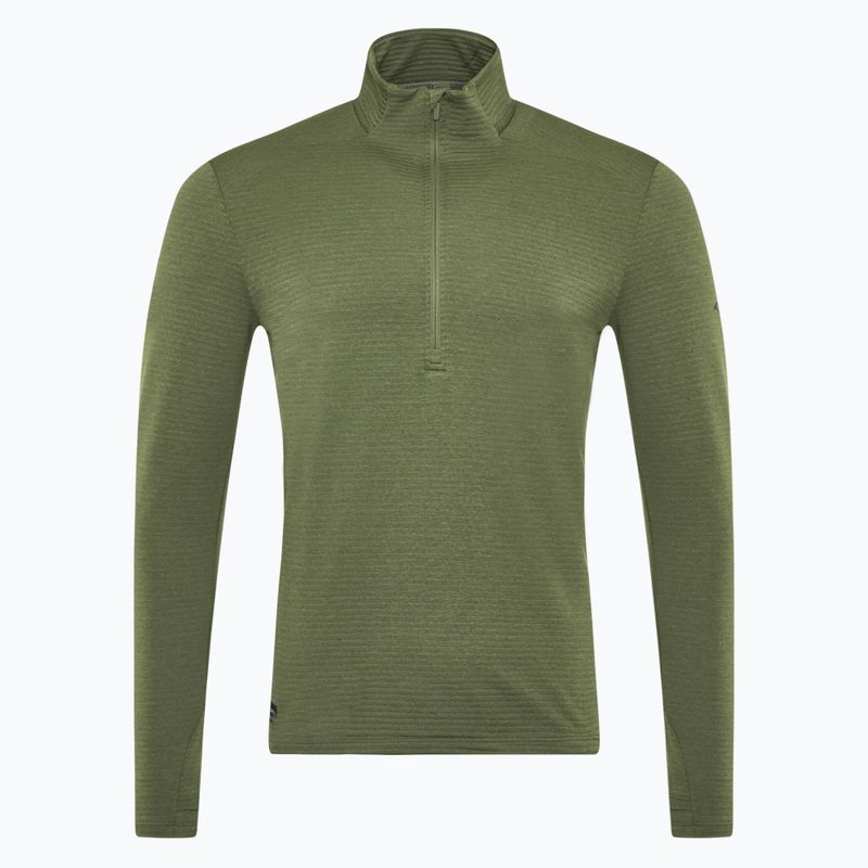 Men's Saucony Triumph 3D 1/2 Zip bough heather running sweatshirt