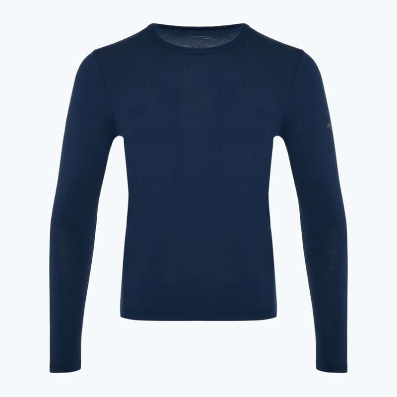 Men's Saucony Triumph navy running longsleeve