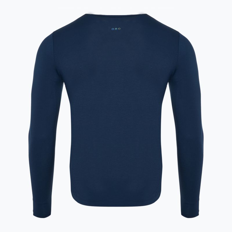 Men's Saucony Triumph navy running longsleeve 2