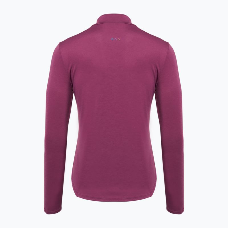 Women's Saucony Triumph plum running longsleeve 2