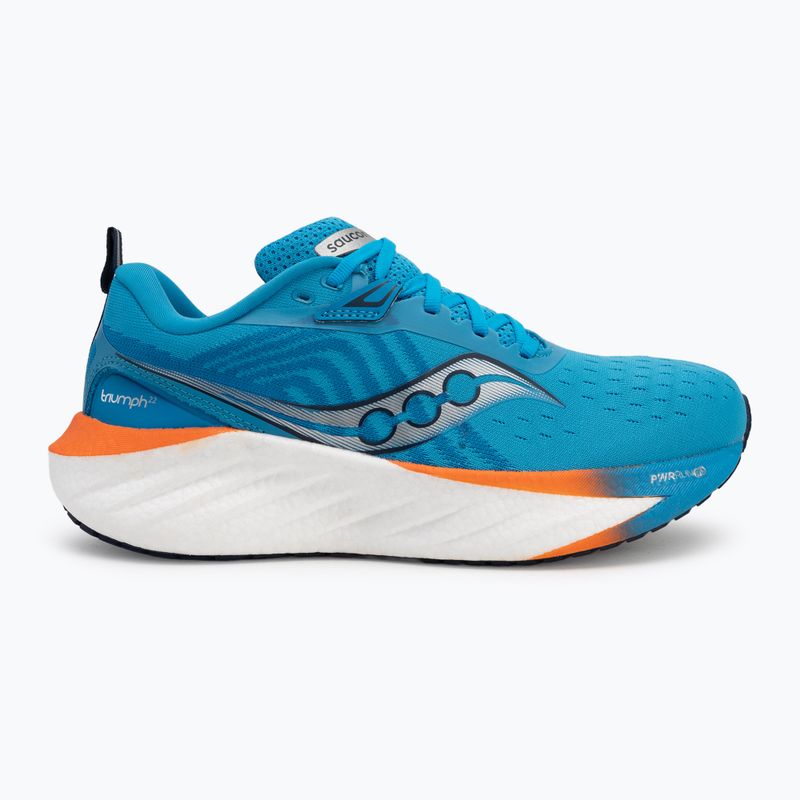 Men's running shoes Saucony Triumph 22 viziblue/pepper 2