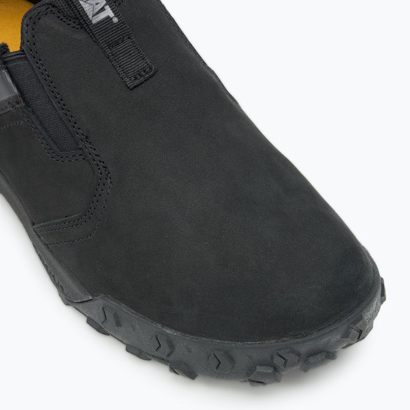 Men's CATerpillar Hex Ready Slip on black shoes 7