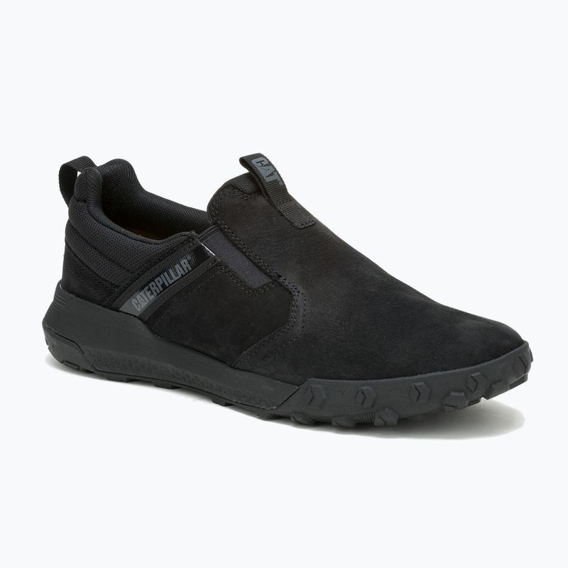 Men's CATerpillar Hex Ready Slip on black shoes 8