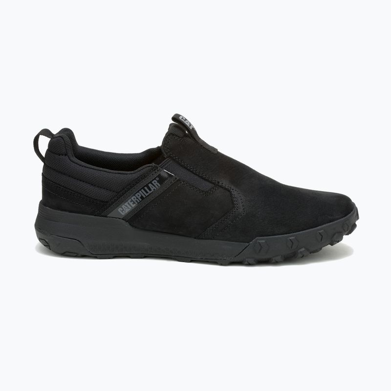 Men's CATerpillar Hex Ready Slip on black shoes 9
