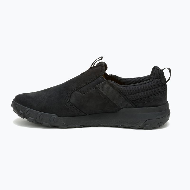 Men's CATerpillar Hex Ready Slip on black shoes 10