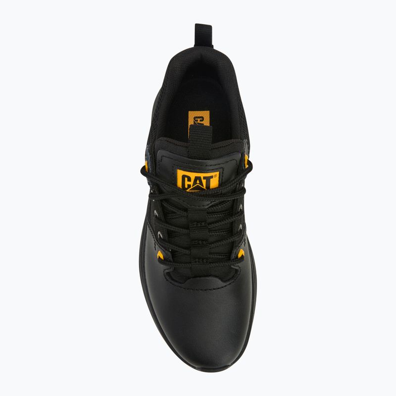 Men's CATerpillar Colorado Sneaker Lo black / cat yellow shoes 5