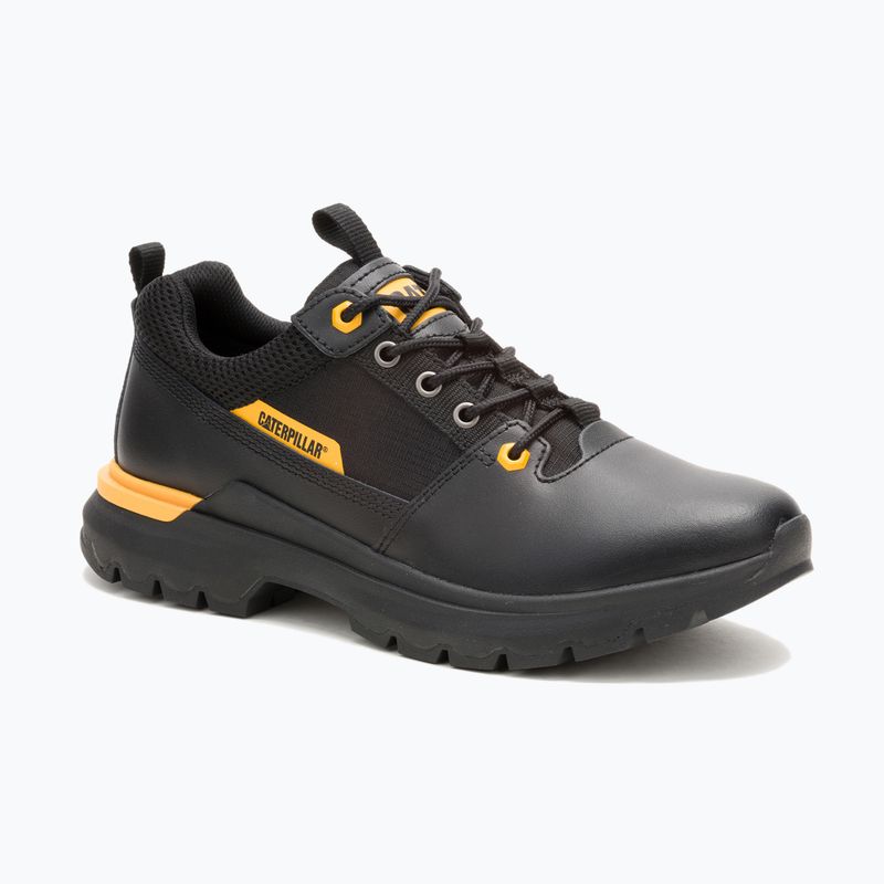 Men's CATerpillar Colorado Sneaker Lo black / cat yellow shoes 8