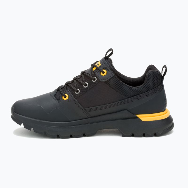Men's CATerpillar Colorado Sneaker Lo black / cat yellow shoes 10