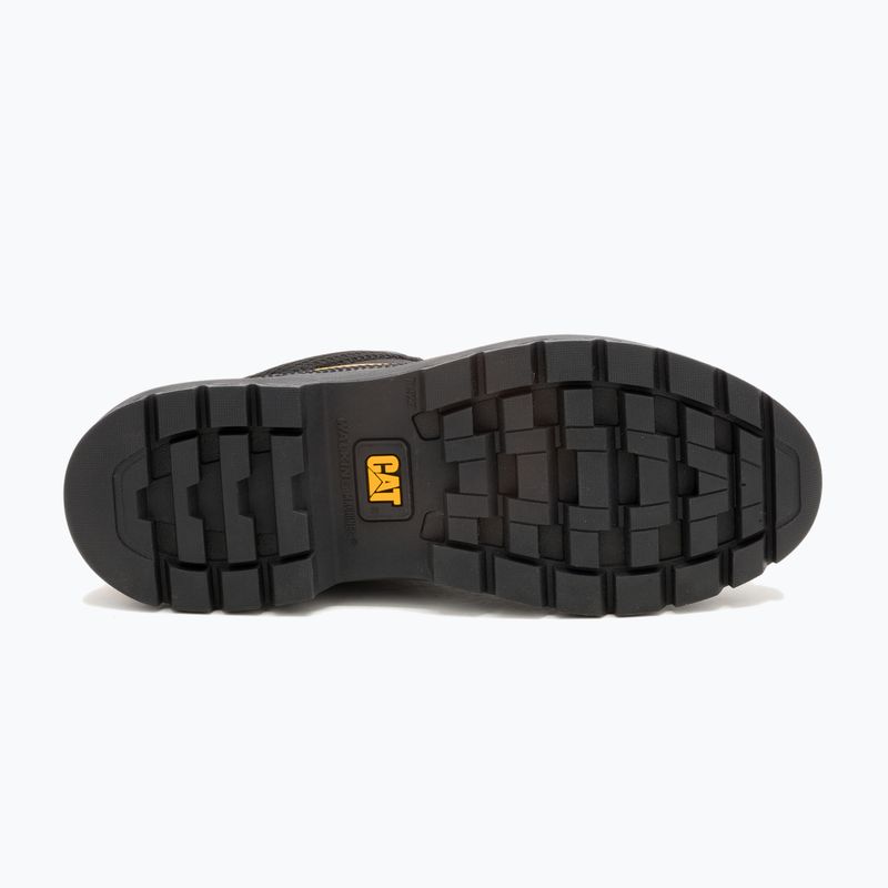 Men's CATerpillar Colorado Sneaker Lo black / cat yellow shoes 13