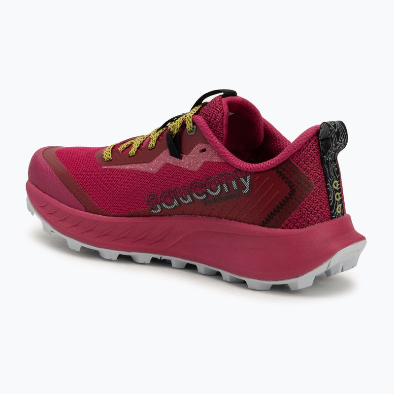 Women's running shoes Saucony Peregine 15 magenta / black 3