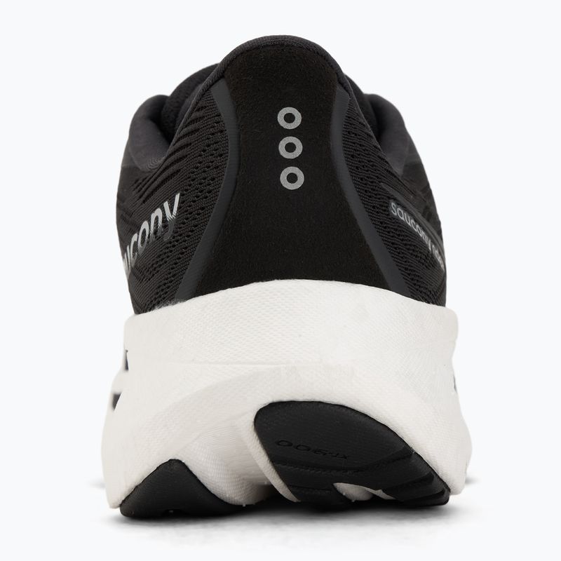 Women's running shoes Saucony Ride 18 black/white 6
