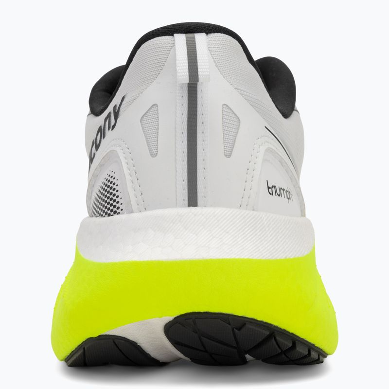 Men's running shoes Saucony Triumph 22 white / citron 6