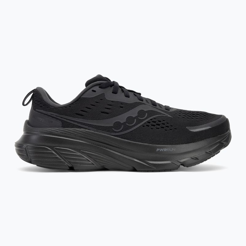 Men's Saucony Guide 18 triple black running shoes 2