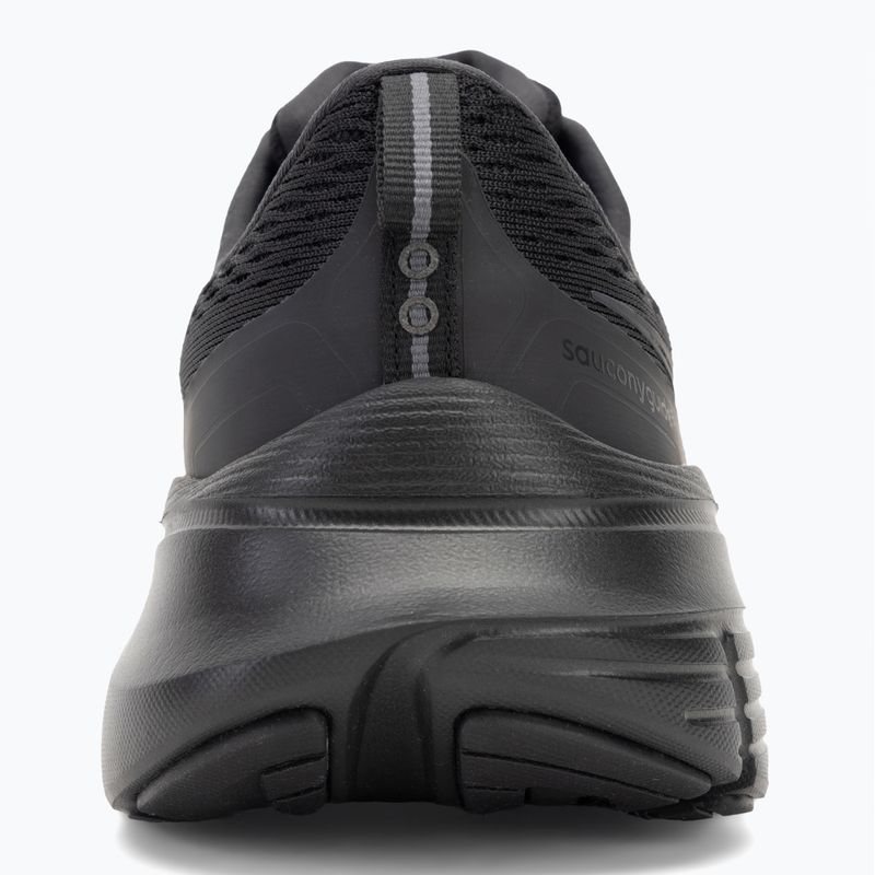 Men's Saucony Guide 18 triple black running shoes 6