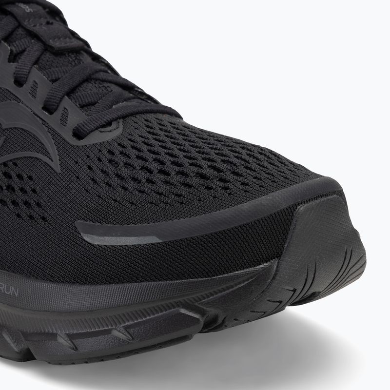 Men's Saucony Guide 18 triple black running shoes 7