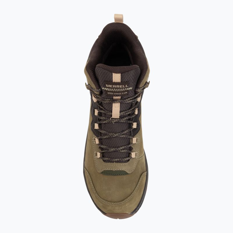 Men's hiking boots Merrell Speed Strike 2 Leather Mid Khaki 5