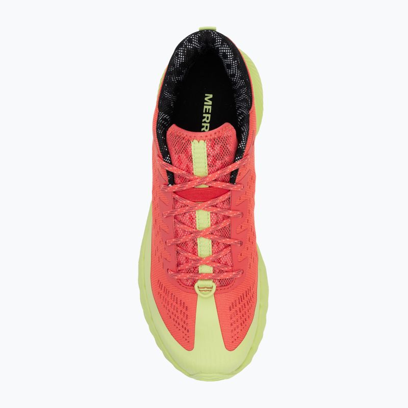 Merrell Agility Peak 5 blossom/mantis women's running shoes 5