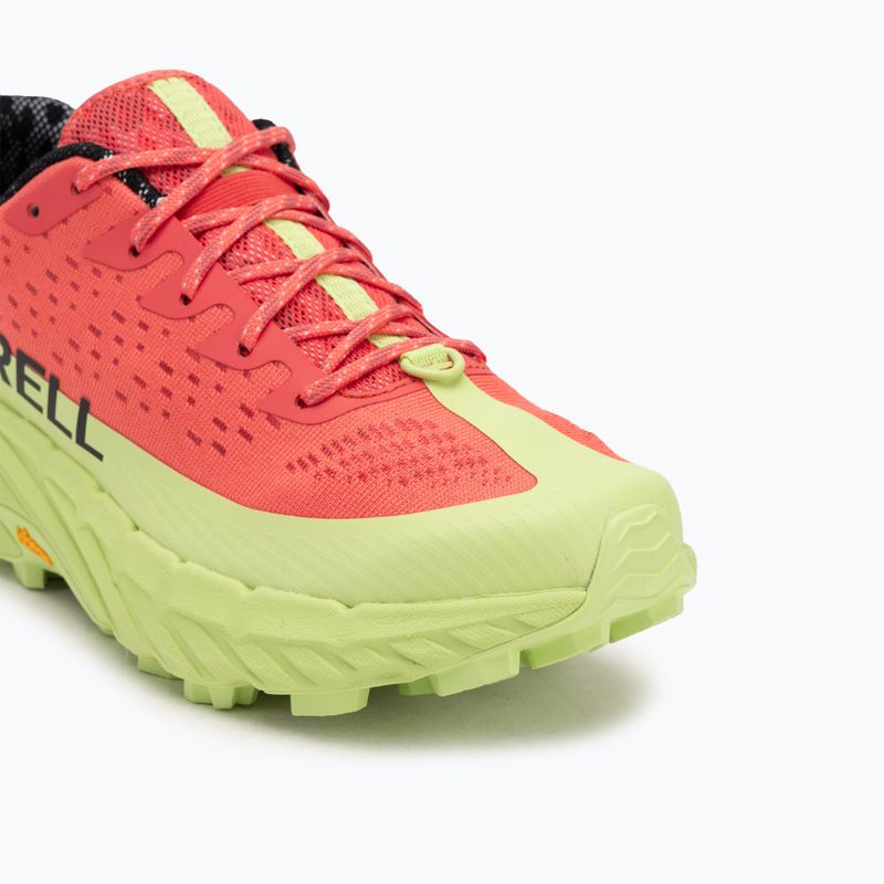 Merrell Agility Peak 5 blossom/mantis women's running shoes 7