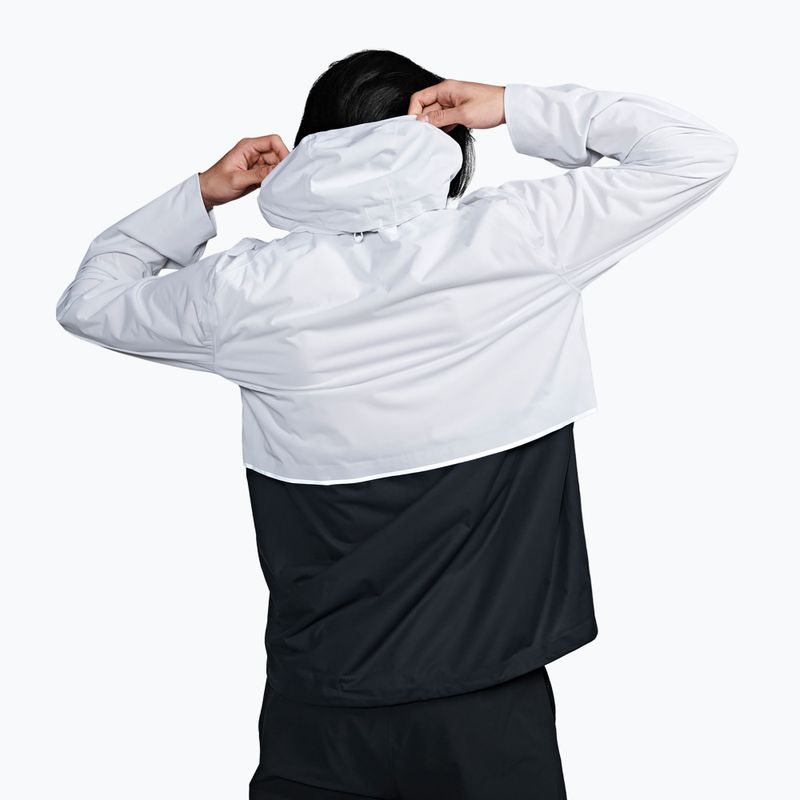 Men's running jacket Saucony Elite Runshield black/white 4