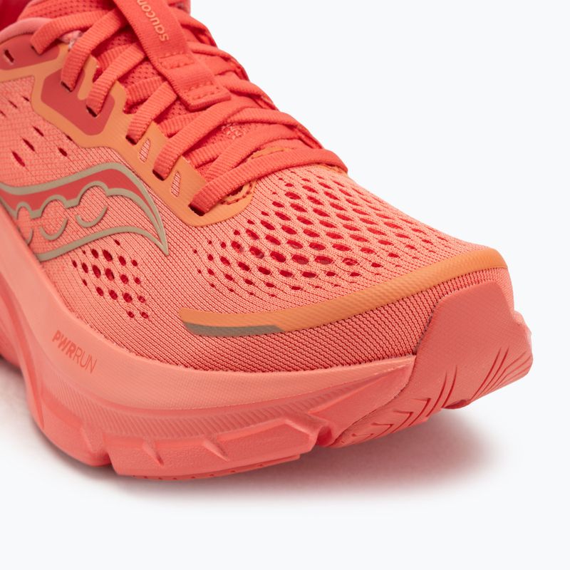Women's running shoes Saucony Guide 18 salmon/coral 7