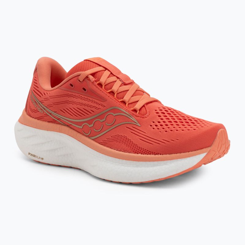 Women's running shoes Saucony Ride 18 coral/salmon