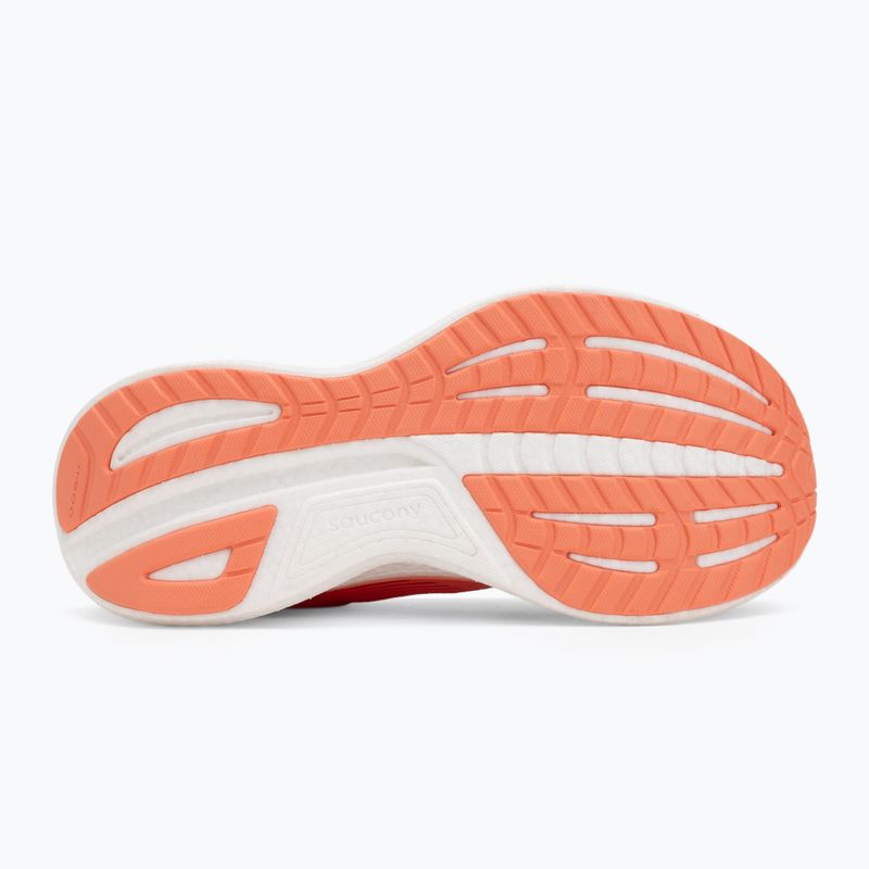 Women's running shoes Saucony Ride 18 coral/salmon 4