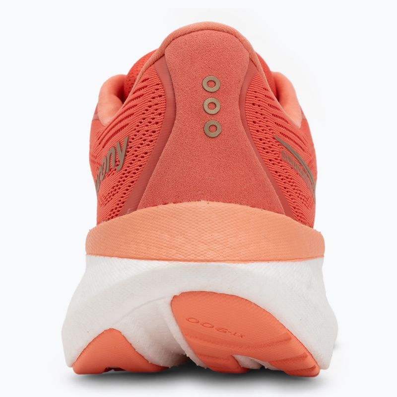 Women's running shoes Saucony Ride 18 coral/salmon 6