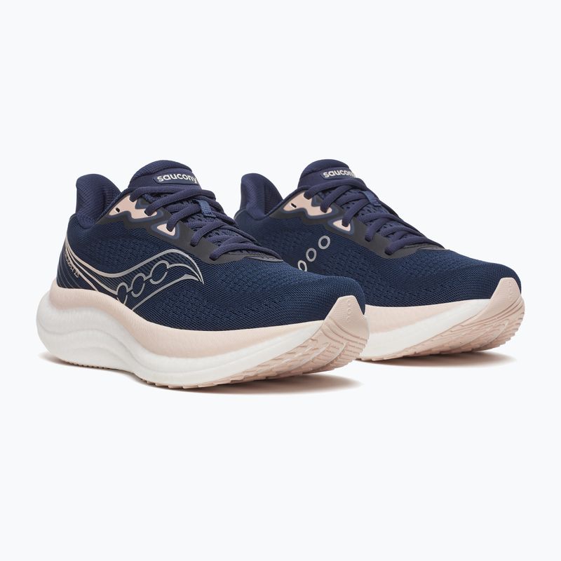 Women's running shoes Saucony Triumph 23 navy/cameo 10