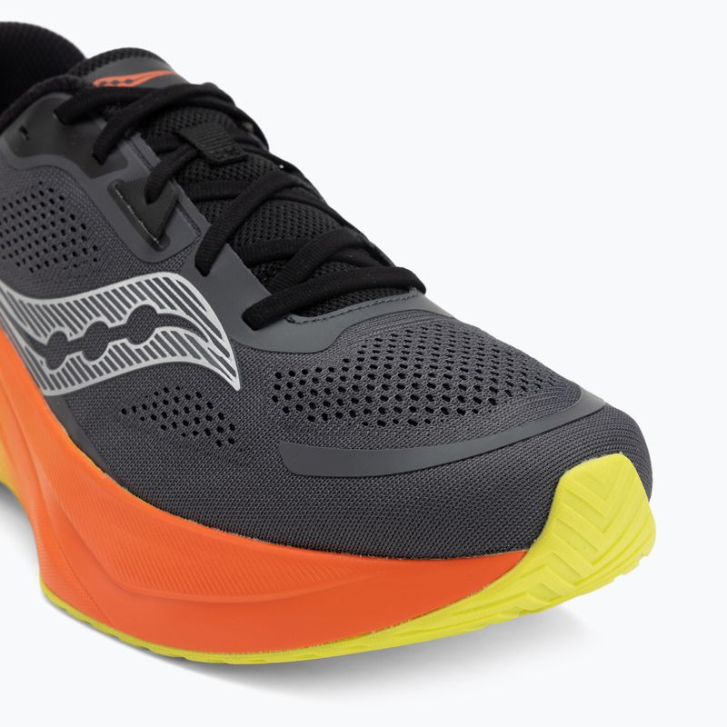 Men's running shoes Saucony Tide 2 shadow/citron 7