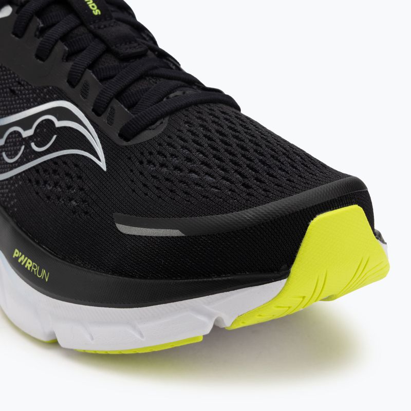 Men's running shoes Saucony Guide 18 black/lapis 7