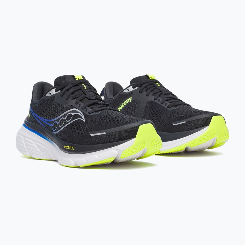 Men's running shoes Saucony Guide 18 black/lapis 10