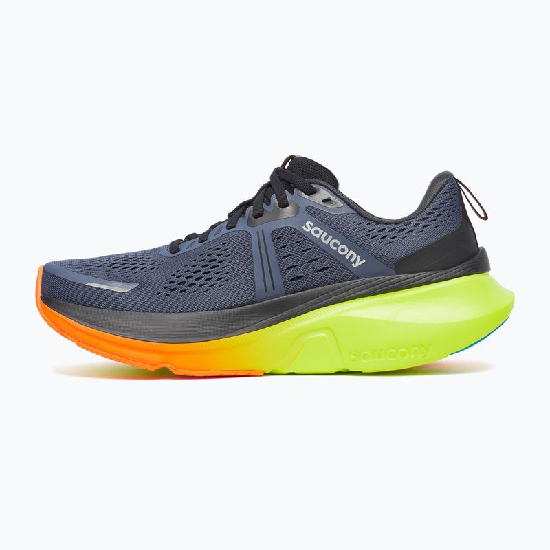 Men's running shoes Saucony Guide 18 shadow/vizi 9