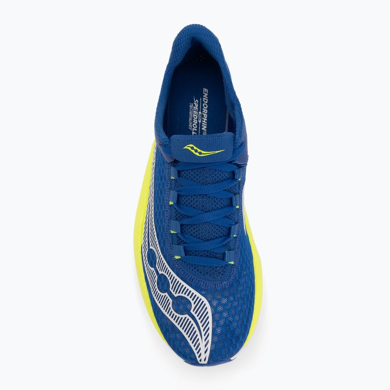 Men's running shoes Saucony Endorphin Pro 4 lapis/citron 5