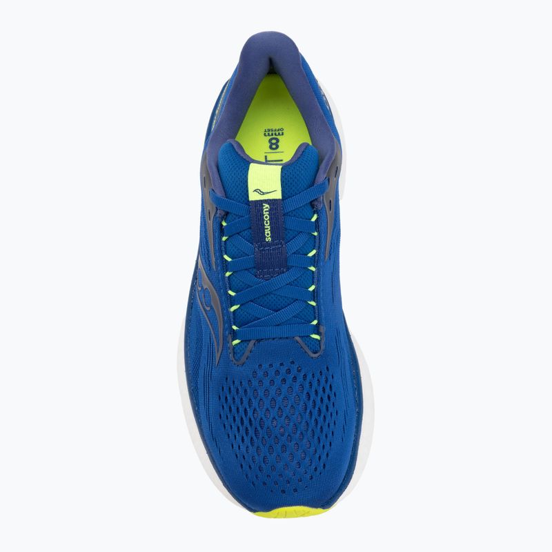 Men's running shoes Saucony Ride 18 lapis/citron 5