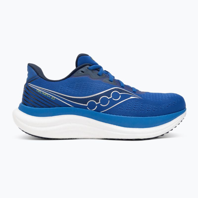 Men's running shoes Saucony Triumph 23 lapis/silver 2