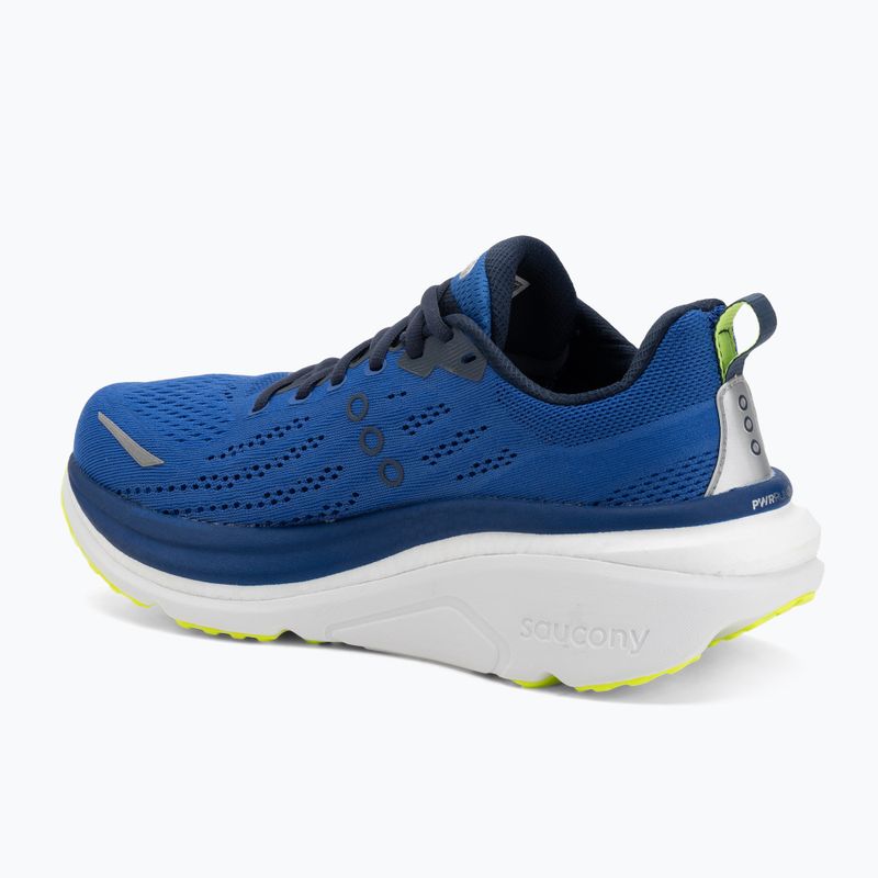 Men's running shoes Saucony Hurricane 25 lapis/citron 3