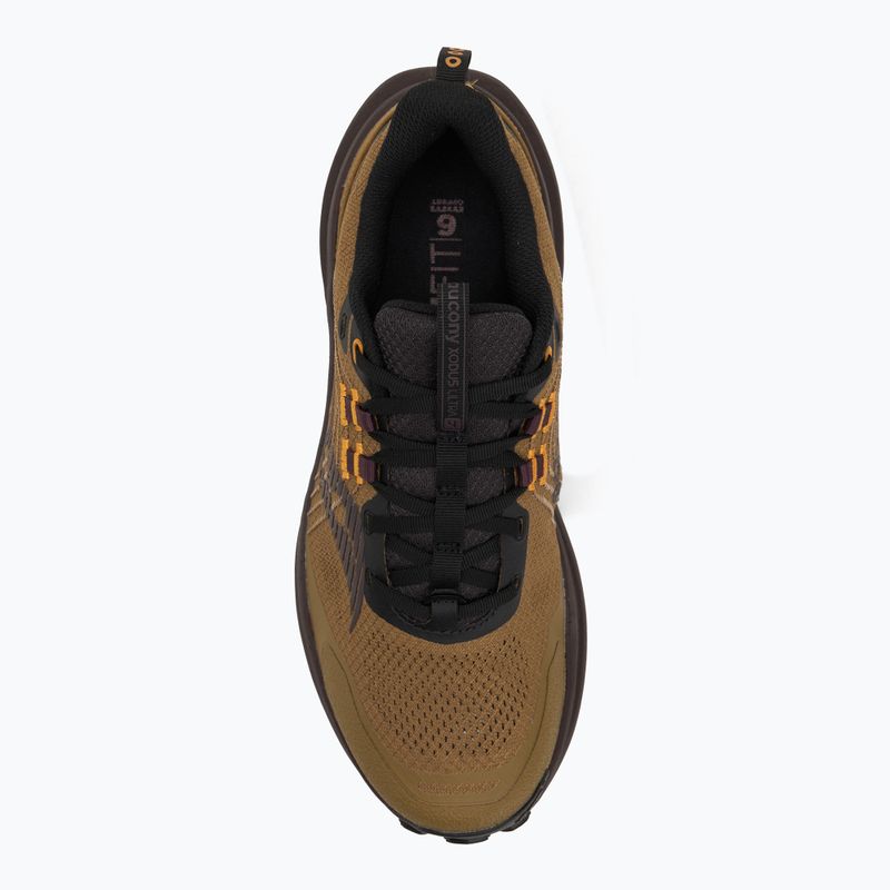 Men's running shoes Saucony Xodus Ultra 4 kodiak/wine 5