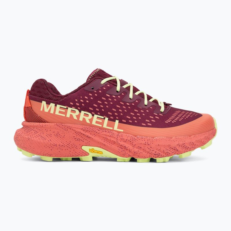 Men's running shoes Merrell Agility Peak 5 3D mtl flare/crimson 2
