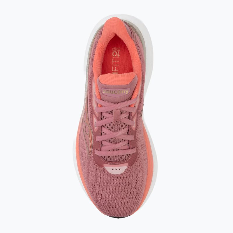 Women's running shoes Saucony Triumph 23 mauve/black 5