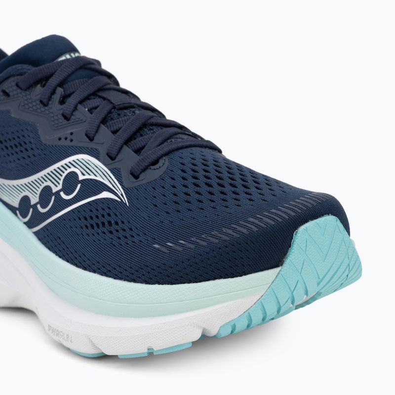Women's running shoes Saucony Guide 19 navy/aqua 7
