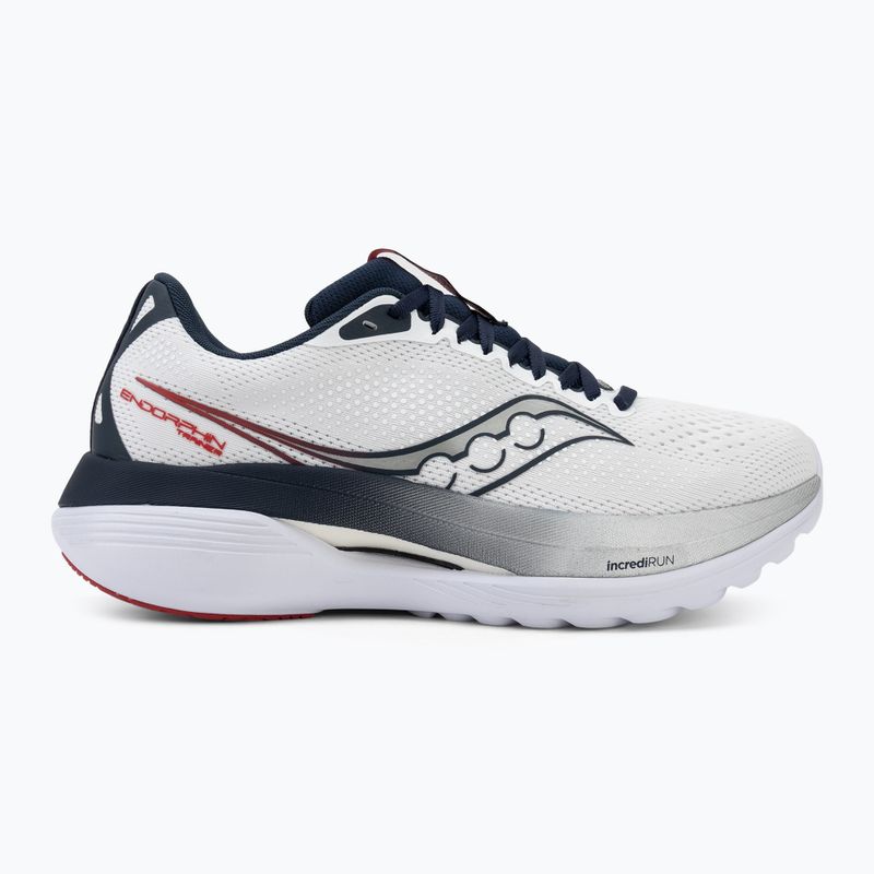 Men's running shoes Saucony Endorphin Trainer white/navy 2