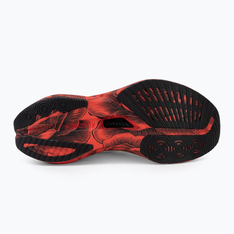 Men's running shoes Saucony Endorphin Speed 5 white/black 4