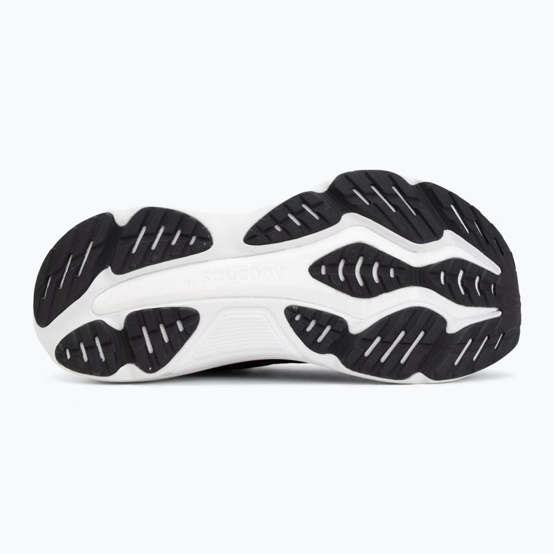 Men's running shoes Saucony Hurricane 25 black/crimson 4