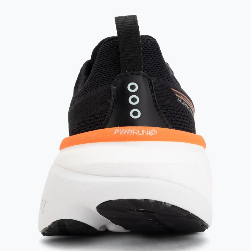 Men's running shoes Saucony Hurricane 25 black/crimson 6